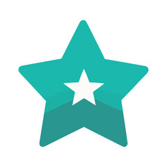 Obraz premium blue star design