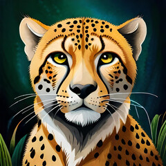 Beautiful cheetah 