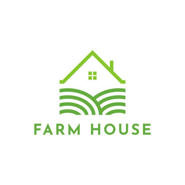 Farm House Logo Design Concept