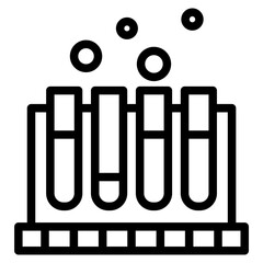 The Black Chemical Icon Symbol is Perfect as an Additional Element to your Design
