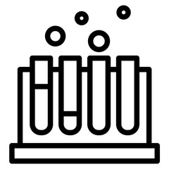 The Black Chemical Icon Symbol is Perfect as an Additional Element to your Design