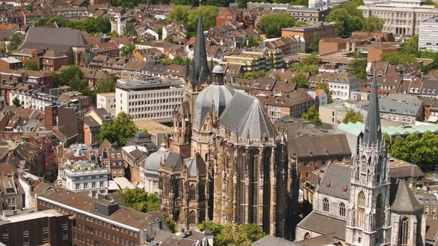 Aachen Aerial Footage