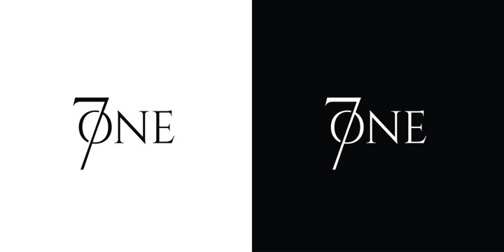  Modern and elegant 71 logo design