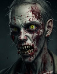 Unleashing the Undead: Captivating Zombie Transformation in All Its Horrific Glory