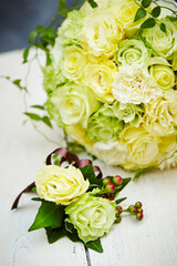 wedding bouquet of flowers	