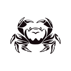 Fototapeta premium Handdrawn Crab Illustration Logo
