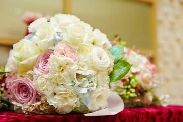 wedding bouquet of flowers