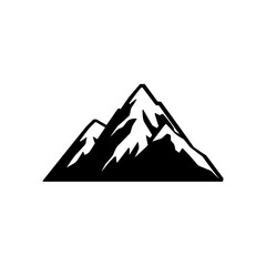 Mountain Landscape Silhouette Logo