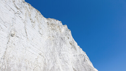 The white cliffs of the Seven Sisters.