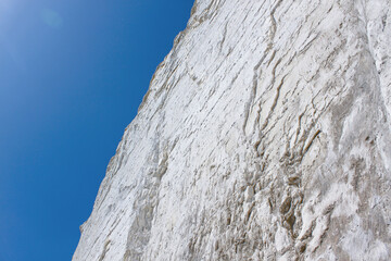 The white cliffs of the Seven Sisters.