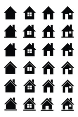 house icon set