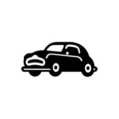Cute Toy Car Logo Illustration
