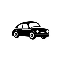 Fototapeta na wymiar Cute Toy Car Logo Illustration