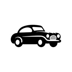 Naklejka premium Cute Toy Car Logo Illustration