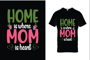 Fototapeta premium mom t-shirt design