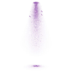 Purple glitter Spotlight flat empty scene. Stage spotlight. Show stage light effect. Design for decorating,background, wallpaper, illustration