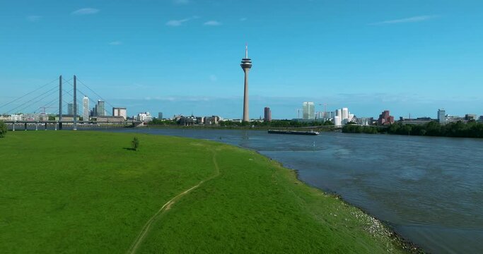Düsseldorf  Aerial Footage