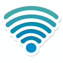 wi fi symbol sticker wifi icon