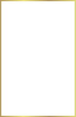 picture frames. Empty gold borders. Golden ornaments. Luxury art. decorative framework. on transparent, png 