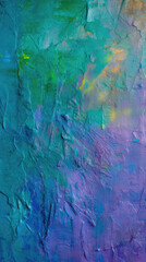 Abstract colorful oil painting on canvas. Oil paint texture with brush and palette knife strokes....