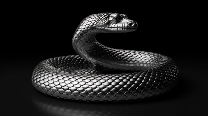 Fototapeta premium black snake