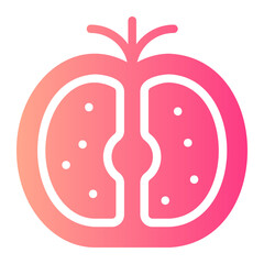 tomato gradient icon