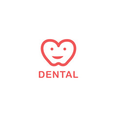 love dental line simple logo.