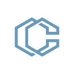 Letter C logo. Monogram design vector logo