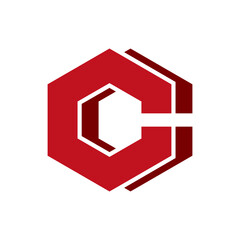 Letter C logo. Monogram design vector logo