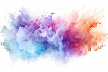 Fototapeta premium abstract watercolor background with watercolor splashes