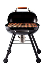 barbecue grill stand isolated on a transparent background, generative ai - obrazy, fototapety, plakaty