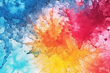 Watercolor Fusion: Combine watercolor techniques with paint splatters, blending soft washes of color with more defined splatter elements, for a unique and artistic texture background.