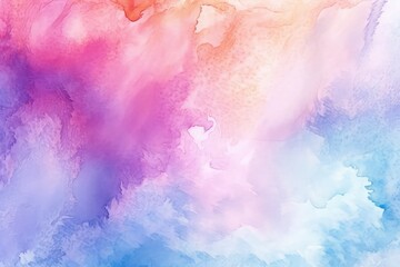 Fototapeta premium Watercolor Wash: Use watery and translucent brush strokes to create a soft and ethereal background with a watercolor-like appearance.