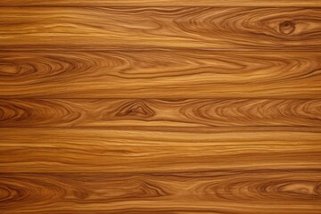Obraz premium Teak Wood: A wallpaper showcasing the dense and golden-brown grain pattern of teak wood, symbolizing durability and strength. 