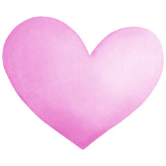 Heart Paint Watercolor Element