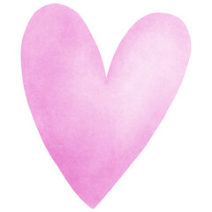 Heart Paint Watercolor Element