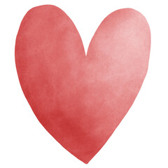 Heart Paint Watercolor Element