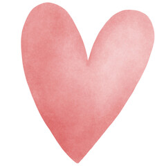 Heart Paint Watercolor Element