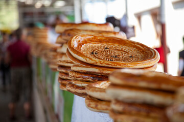 a bread like a plates