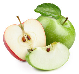 Apple isolated on white background