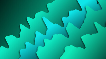 wavy curves sea waves animation. Wavy lines gradient background for corporate presentation, VJ, wallpaper, tv broadcast. Luxury technology bg. Creative soft bg festive season.Curve diagonal lines.