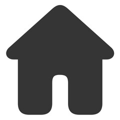 home icon ホームアイコン ver.2 塗り