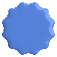 Price tag. Price label. 3D illustration.