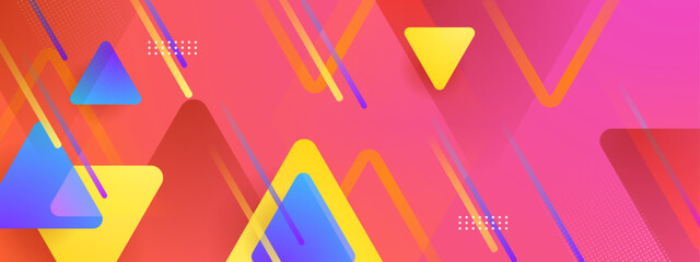 vector modern set of colorful abstract banners