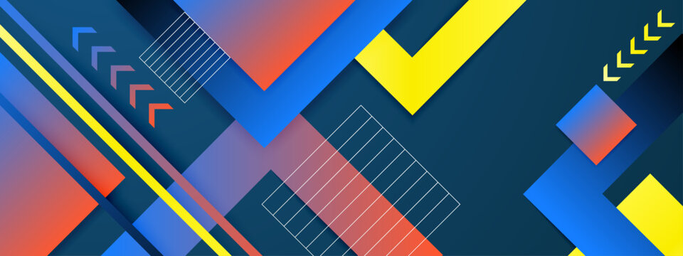 Facebook Header Geometric