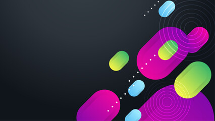 Vector colorful abstract geometric background vector illustration