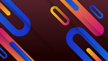 Vector colorful abstract geometric background vector illustration