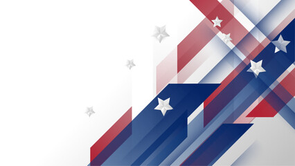 Vector independence day background with copy space area suitable to place text about american day © Salman