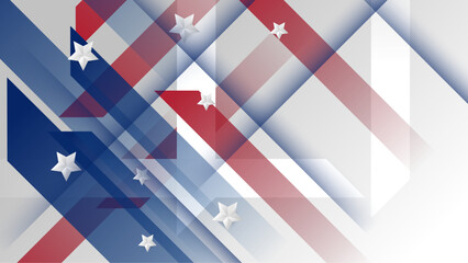 vector realistic 4th of july - independence day illustration