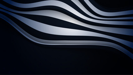 vector flat design usa independence day dark blue concept